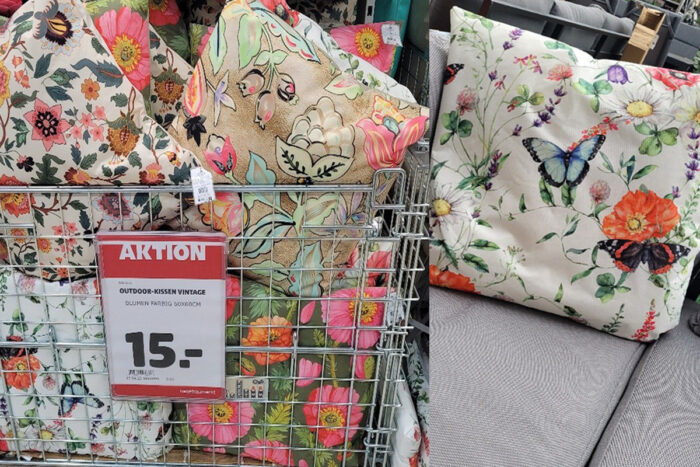 Outdoor-Kissen "Vintage"