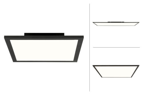 LED Deckenleuchte Buffi_24W_schwarz • stolz