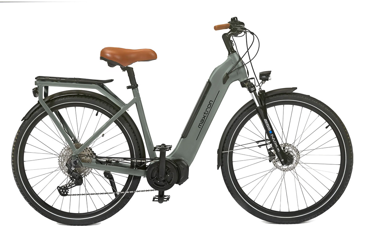 Maxtron-E-Trekkingbike-MTS-21X-gruen • stolz